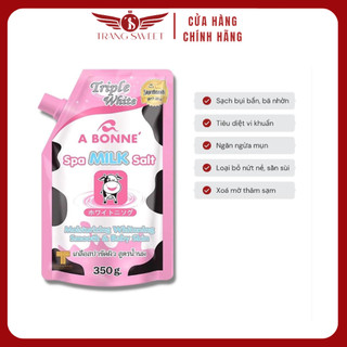 (Chính hãng) MUỐI TẮM TẨY TẾ BÀO CHẾT ABONNE - Spa Milk Salt 300~350g