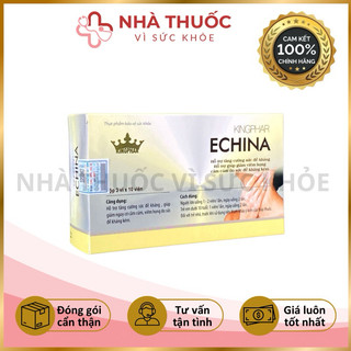✅[Chính hãng] ECHINA Kingphar hỗ trợ tăng cường sức đề kháng, giúp giàm viêm họng, cảm cúm do sức đề kháng kém (Hộp 30v)