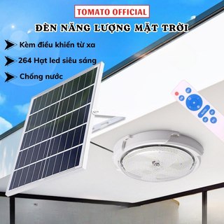 Đèn Ốp Trần Năng Lượng Mặt Trời Tomato Hiện Đại Điều Khiển Từ Xa