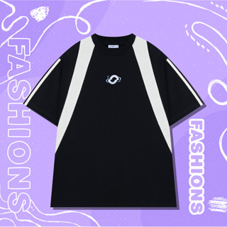 Áo thun Raglan unisex nam nữ form rộng tay lỡ, Áo phông Raglan xinh phối tay Local brand Blokecore Sporty Basic AT006