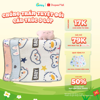 Miếng Lót Chống Thấm Cho Bé Cao Cấp Tấm Lót Chống Thấm Chần Bông An Toàn Không Kích Ứng Da - 231