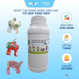 Chai Nước Bong Bóng Xà Phòng 250ml Phù hợp với các loại súng máy thổi bong bóng- Pháo hoa bong bóng