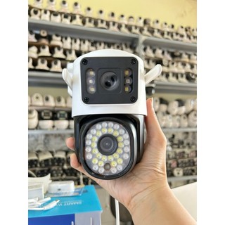 {Lỗi 1 đổi 1} Camera IP YooSee PTZ 4G 2 MẮT 8MPX, SIM 4G Tương Thích, Xem 2 Màn Hình Đồng Thời
