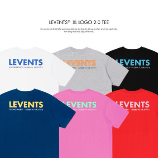 Áo thun levents xl 2.0 chính hãng