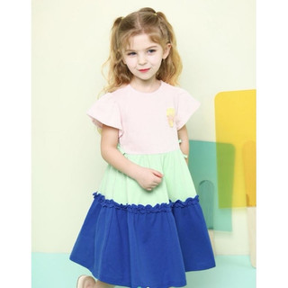 Váy cotton xuất hàn cho Bé
