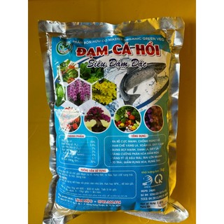Phân Hữu Cơ Organic ĐẠM CÁ HỒI 1kg dạng viên - Dùng Cho Rau Màu, Hoa Cây Cảnh