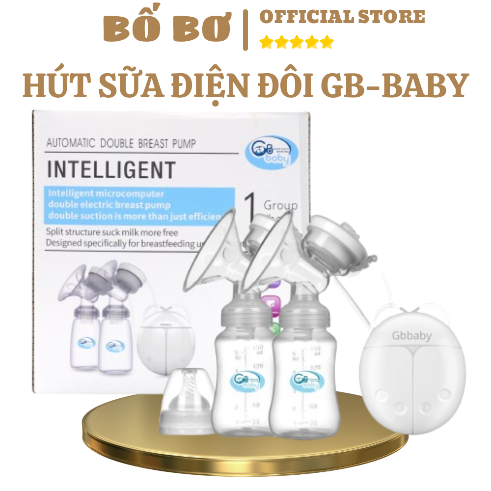 HÚT SỮA ĐIỆN ĐÔI GB-BABY (HÌNH BỌ RÙA)