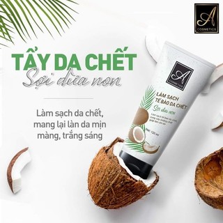 Tẩy tế bào da chết sợi dừa non 120ml