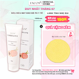 Sữa Rữa Mặt Đào ENNY Cho Da Mụn Da Nhạy Cảm Làm Sạch Sâu Lỗ Chân Lông Không Gây Khô Da Độ PH Chuẩn Y Tế 130 Gram