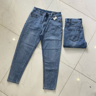 Bigsize 55-85kg quần jean form baggy 9 tấc co giãn 4 chiều