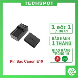 Pin sạc máy ảnh canon lp-e10 | bảo hành 1 tháng