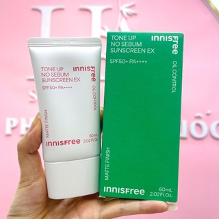 Kem Chống Nắng Innisfree Tone Up No Sebum Nâng Tone Kiềm Dầu SPF50 PA+++ 50ml