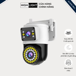 Camera yoosee wifi 2 ngoài trời không dây 4.0mpx - 360 độ, ban đêm có màu, chống nước, thoại 2 chiều