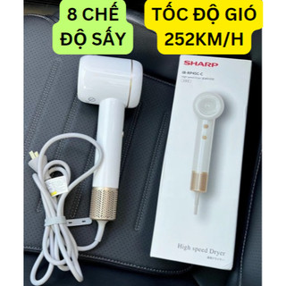 Máy sấy tóc sharp ion tốc độ cao,tốc độ gió 252km/h
