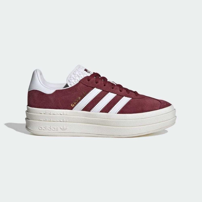[ CHÍNH HÃNG ] Giày Adidas ( HQ6892 ) Gazelbold W Gazelle BOLD Shadow Red/Footwear White/Core White 