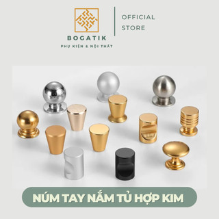 Núm tay nắm cửa tủ ngăn kéo núm tay nắm tủ bếp chất liệu hợp kim nhôm nhiều kích thước tinh tế và hiện đại