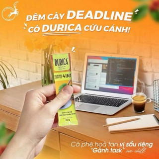 Cà Phê Hòa Tan Vị Sầu Riêng Vàng Durica Thượng Hạng