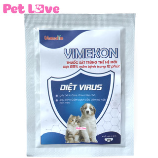 Bột Vimekon sát trùng chuồng trại, nhà vật nuôi