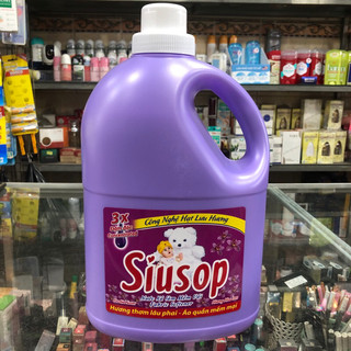 Nước xả vải Siusop 3x đậm đặc hương hoa lan can 3.5 lít