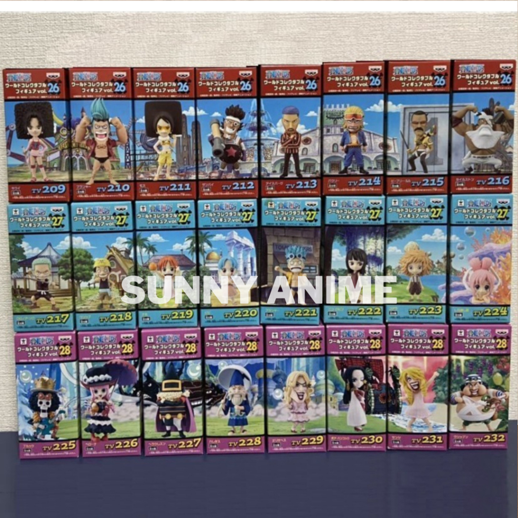 🔥 Mô hình One Piece chính hãng - Onepiece Vol.26 WCF - Onepiece Vol.27 WCF - Onepiece Vol.28 WCF - M