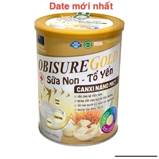 [Hộp 900g] Sữa Hạt Xương Khớp Obisure Gold Sữa Non - Tổ Yến - Canxi Nano MK7, Hỗ trợ xương khớp, phục hồi sức khoẻ