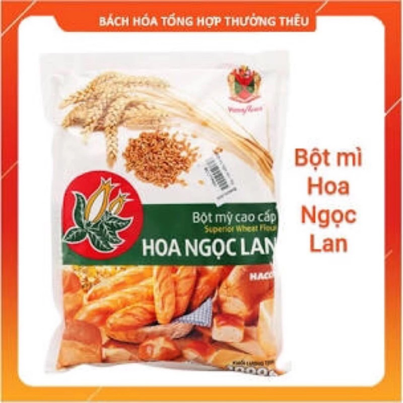 Bột mỳ Hoa Ngọc Lan 1kg tặng kèm men nở