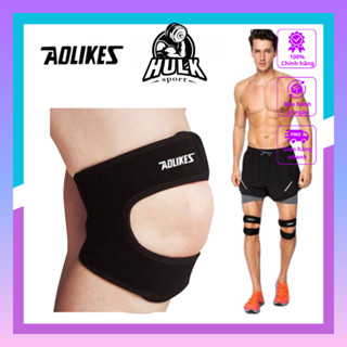 Bó Gối Thể Thao, Đai Bảo Vệ Đầu Gối Chơi Thể Thao, Chạy Bộ, Đạp Xe, Tập Gym, Aolikes 7929 Chính Hãng