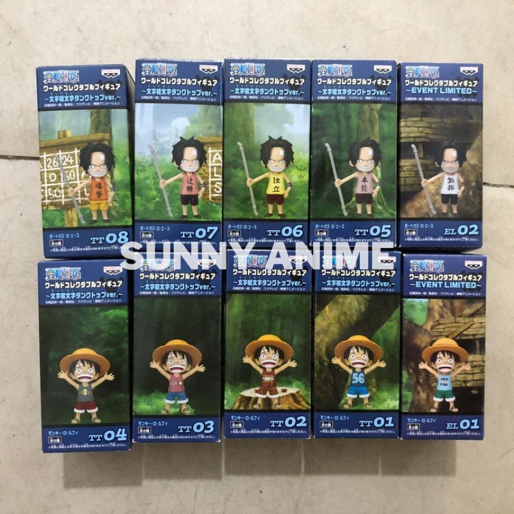 [Có sẵn 🔥] Mô hình One Piece chính hãng - Onepiece Luffy Kid & Ace Kid WCF - Mô hình One piece wcf