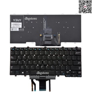 Bàn phím laptop Dell Latitude 5450 E5450 5470 E5470 5490 E5490 7450 E7450 E7470 7480 E7480 7490 E7490 Có Chuột