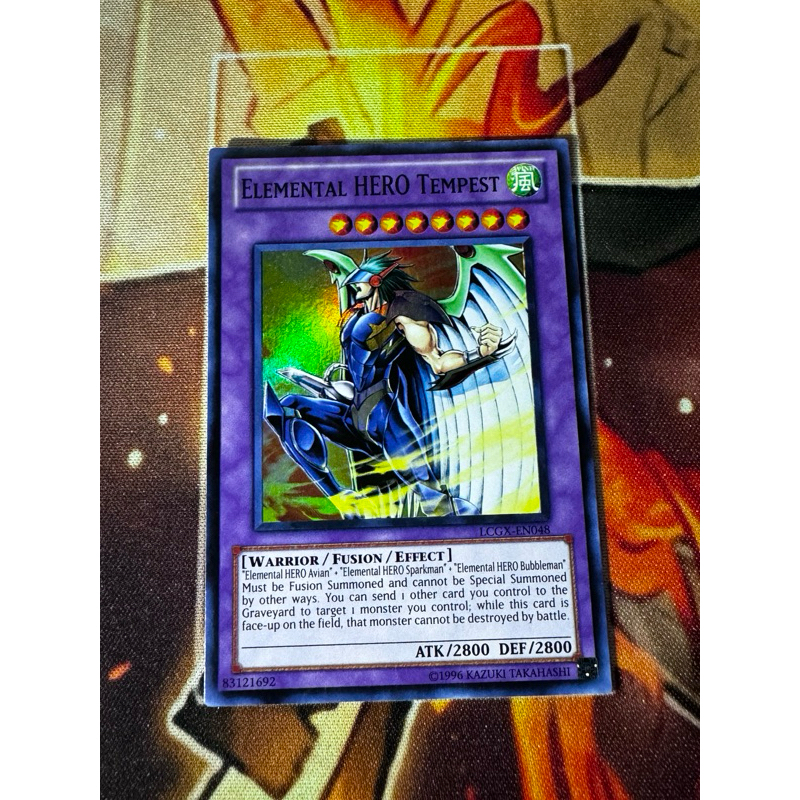 Elemental HERO Tempest Mã: LCGX-EN048