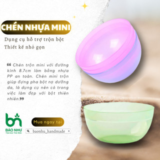 Chén Nhựa Minisize Trộn Mặt Nạ
