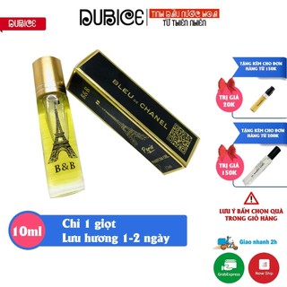 [Lưu hương 14 tiếng] Tinh dầu nước hoa nam nữ mini Pháp BB dạng lăn 12ml (không cồn)