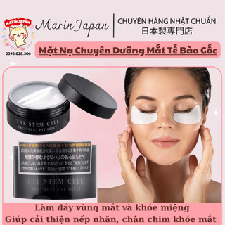 (Sale rẻ, Hàng Nhật)Mặt nạ tế bào gốc chống lão hoá,chống nhăn,dưỡng trắng da The Stem Cell Treatment Eye Sheet Nhật Bản