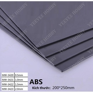 PHỤ KIỆN MOD MANWAH - TẤM PLA PLATE ABS (200x250MM)