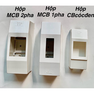 Hộp nổi cb cóc, hộp nổi mcb 1pha ,2pha tiến phát