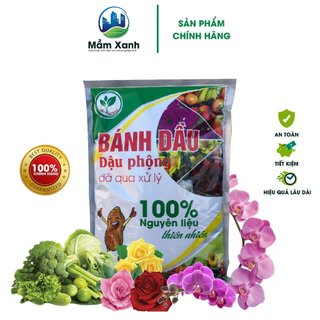 Phân bón hữu cơ vi sinh Mầm Xanh cho rau sạch, hoa, bonsai giúp cải tạo đất, tăng độ màu mỡ 1kg