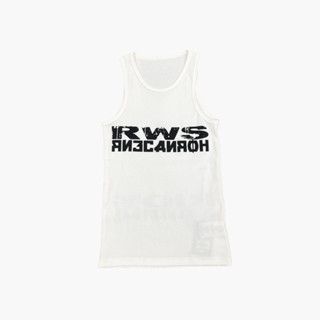 #roiworkshop Áo Thun Ba Lỗ Nam Nữ Màu Trắng “RWS Tank Top”