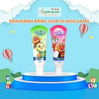 Kem Đánh Răng Trẻ Em Lion Nội Địa Nhật Bản Tuýp 40g | Applenguyen94