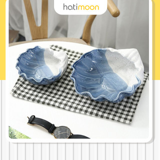 Khay gốm sứ Hatimoon đựng trang sức, nước hoa, chìa khóa, xà phòng cao cấp