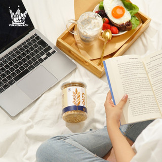 Yến Mạch Úc VUA YẾN MẠCH cán vỡ hữu cơ ăn kiêng Healthy nguyên chất nhập khẩu 250gr