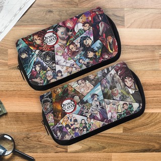 Hộp Bút Hình Kimetsu no Yaiba, Túi Đựng Bút Bằng Vải Hai Lớp Đa Năng Độc Đáo (mẫu mới nhất)