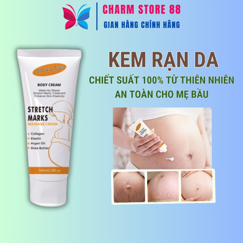 Kem rạn da SNMLPM hỗ trợ giảm sẹo sau sinh Kem dạn da sau sinh làm trắng và săn chắc mịn màng TP07