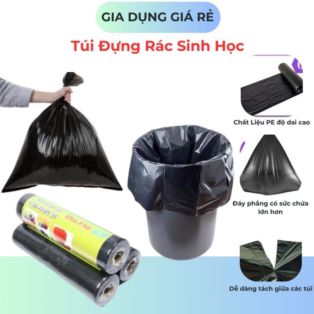 Túi Đựng Rác Sinh Học Tự Phân Huỷ