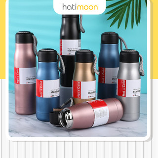 Bình giữ nhiệt inox 304 có quai xách, giữ nhiệt nóng lạnh lên đến 12h