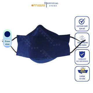 Khẩu trang vải chống tia uv khẩu trang nhật khẩu trang vải cho nam khẩu trang nam cao cấp cotton xịn mịn OKT4 OPPAMAN