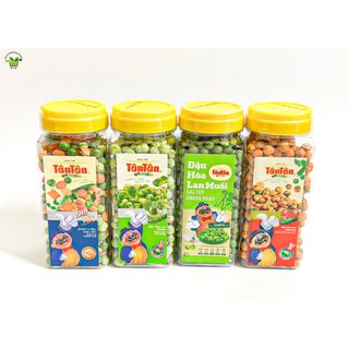 Đậu hoà lan tân tân nhiều vị hũ nhựa 190g