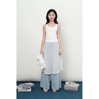 Rubies váy dài nữ sheery skirt