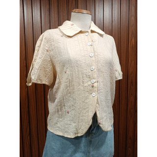 LOVITO thanh lý - Áo sơ mi kiểu bymo - Size M