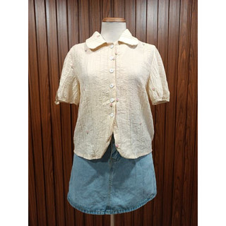 LOVITO thanh lý - Áo sơ mi kiểu bymo - Size M