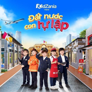 Hà Nội [E-Voucher] Vé vào cổng KidZania Lotte Mall Tây Hồ dành cho trẻ em ca 5 tiếng - Áp dụng cả tuần Lễ, Tết